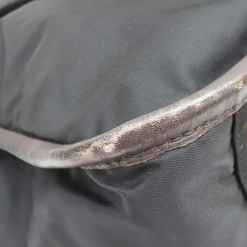 棕色 尼龍帆布 兩用包【PRADA 普拉達】 BN2207-11