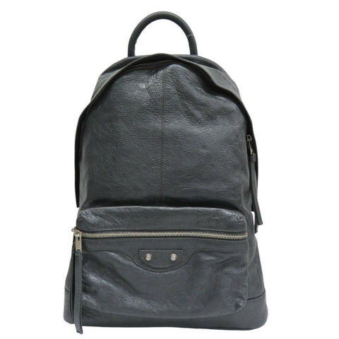 灰色 山羊皮 後背包【BALENCIAGA 巴黎世家】 435315