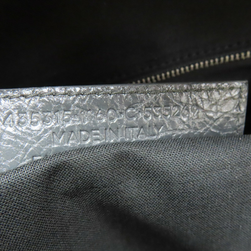 灰色 山羊皮 後背包【BALENCIAGA 巴黎世家】 435315-8