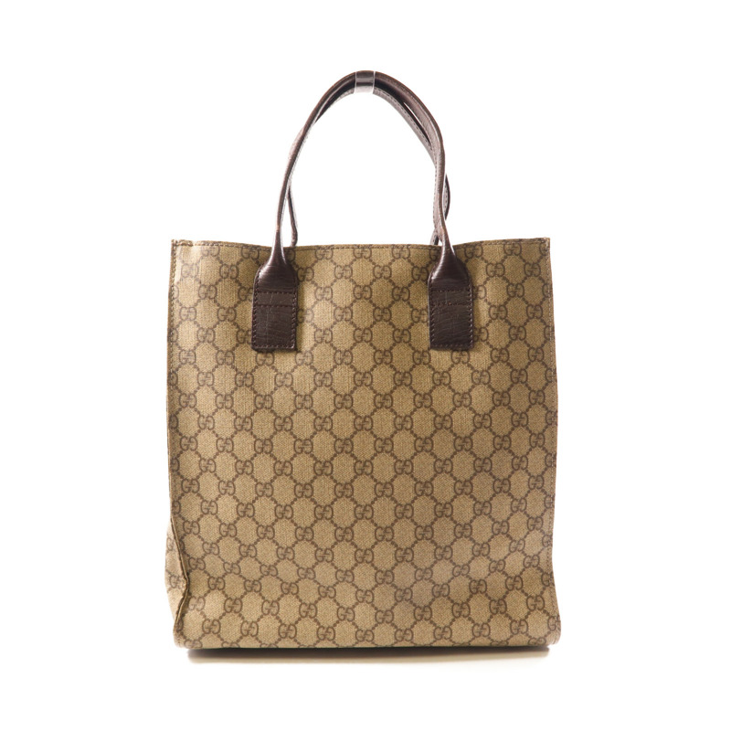 烏木色 GG Supreme帆布 托特包【GUCCI 古馳】 200047-1