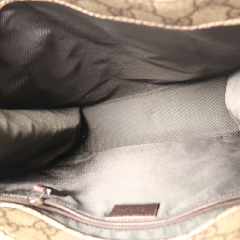 烏木色 GG Supreme帆布 托特包【GUCCI 古馳】 200047-4