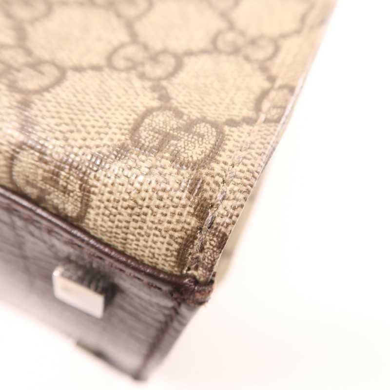 烏木色 GG Supreme帆布 托特包【GUCCI 古馳】 200047-8