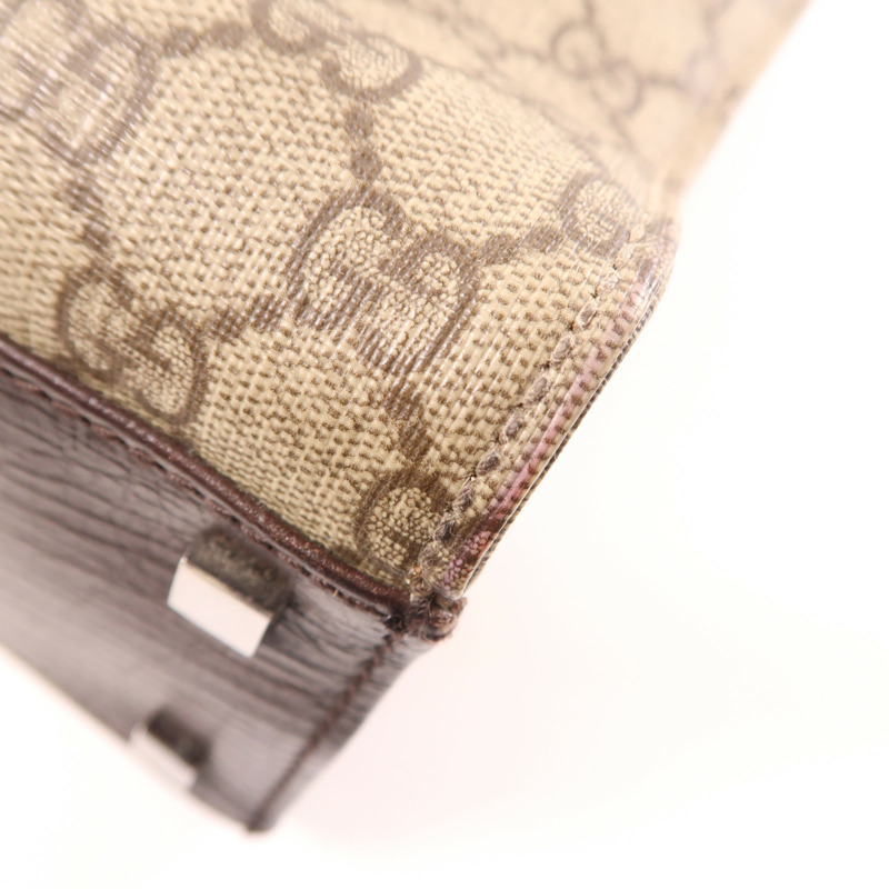 烏木色 GG Supreme帆布 托特包【GUCCI 古馳】 200047-10