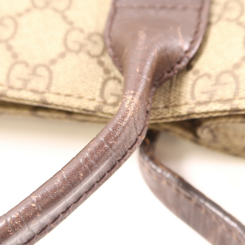 烏木色 GG Supreme帆布 托特包【GUCCI 古馳】 200047-12