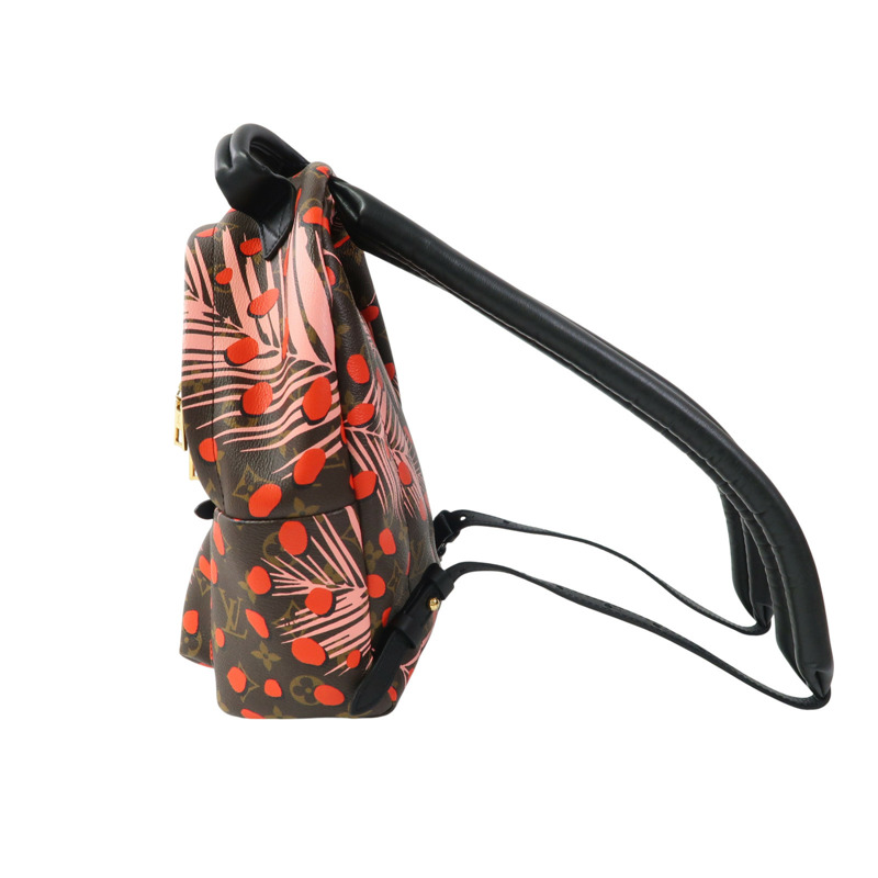 棕色 原花帆布 Jungle Dot Palm Springs 後背包 M41981【LOUIS VUITTON LV 路易威登】 #FL1146-2