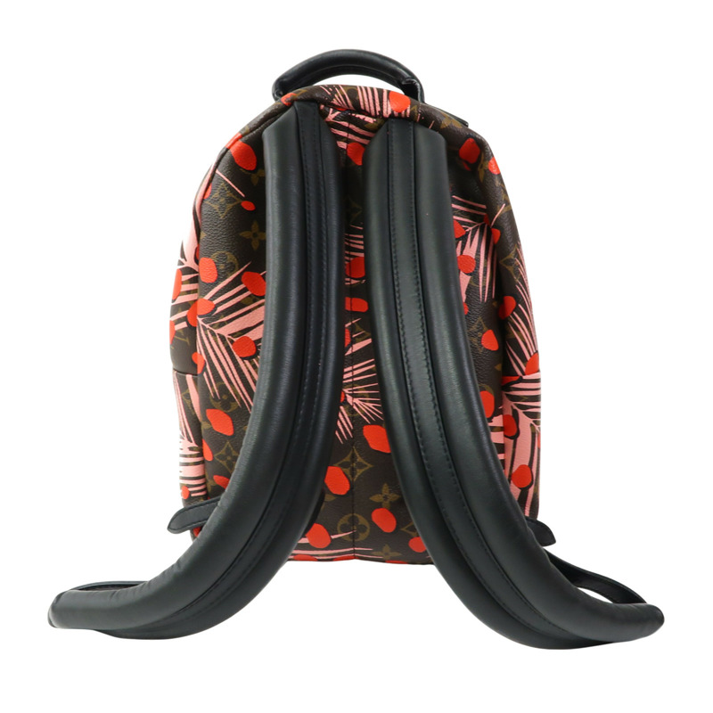 棕色 原花帆布 Jungle Dot Palm Springs 後背包 M41981【LOUIS VUITTON LV 路易威登】 #FL1146-3