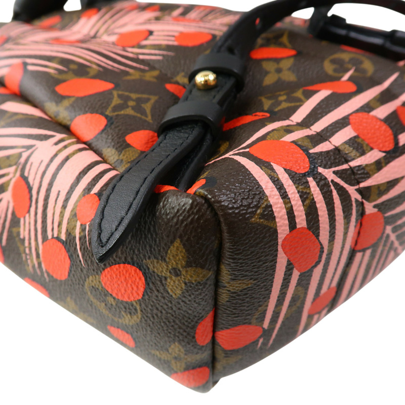 棕色 原花帆布 Jungle Dot Palm Springs 後背包 M41981【LOUIS VUITTON LV 路易威登】 #FL1146-8