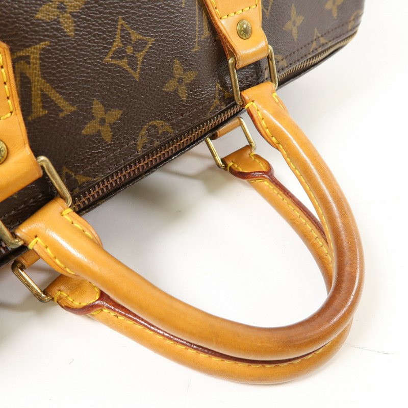 棕色 原花帆布 Speedy 35 波士頓包 手提包 M41524【LOUIS VUITTON LV 路易威登】 M41524-4