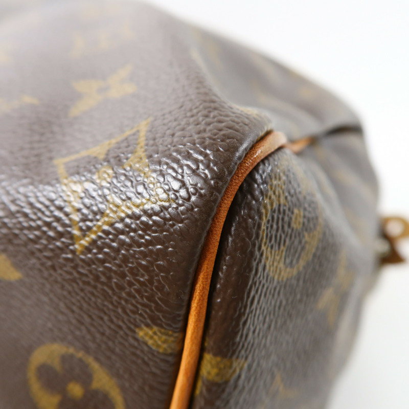 棕色 原花帆布 Speedy 35 波士頓包 手提包 M41524【LOUIS VUITTON LV 路易威登】 M41524-5