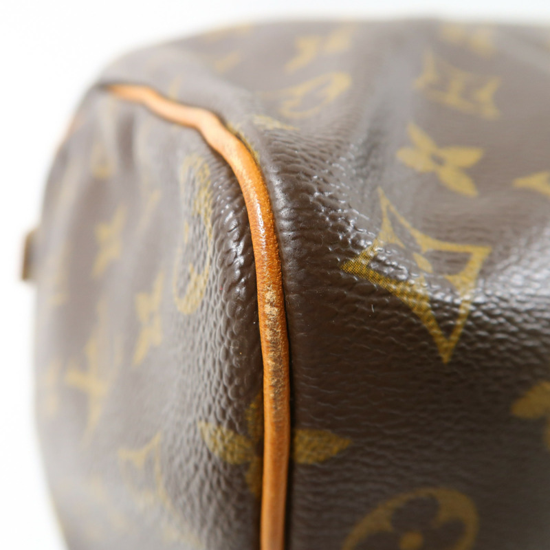 棕色 原花帆布 Speedy 35 波士頓包 手提包 M41524【LOUIS VUITTON LV 路易威登】 M41524-6