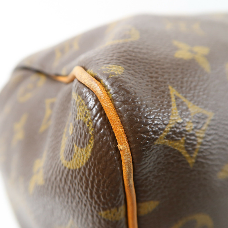 棕色 原花帆布 Speedy 35 波士頓包 手提包 M41524【LOUIS VUITTON LV 路易威登】 M41524-8
