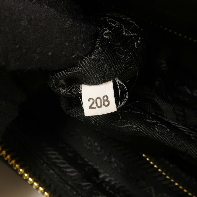 黑色 牛革 两用包【PRADA 普拉達】-7