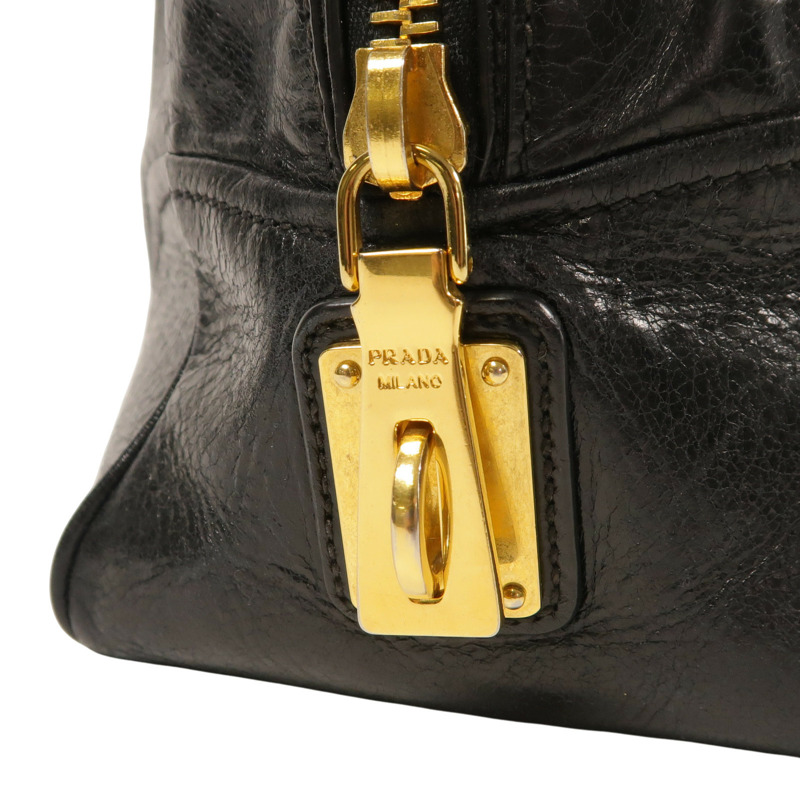 黑色 牛革 两用包【PRADA 普拉達】-11