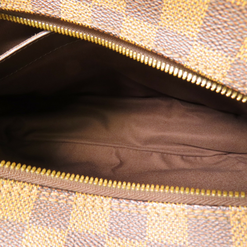 棕色 棋盤格 帆布 Naviglio 肩背包 N45255【LOUIS VUITTON LV 路易威登】 N45255-7