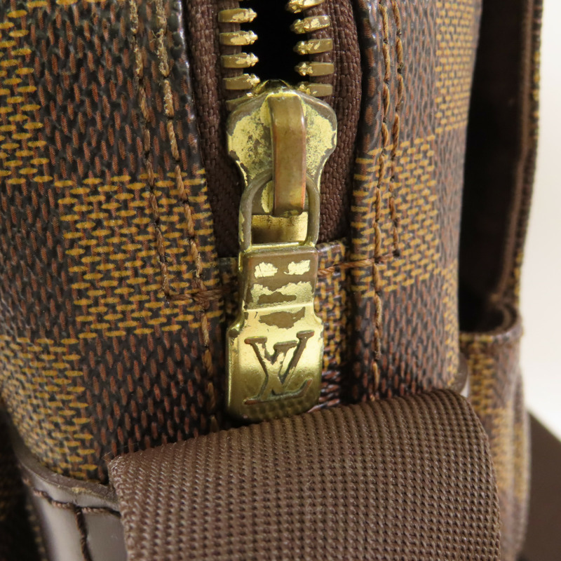 棕色 棋盤格 帆布 Naviglio 肩背包 N45255【LOUIS VUITTON LV 路易威登】 N45255-8