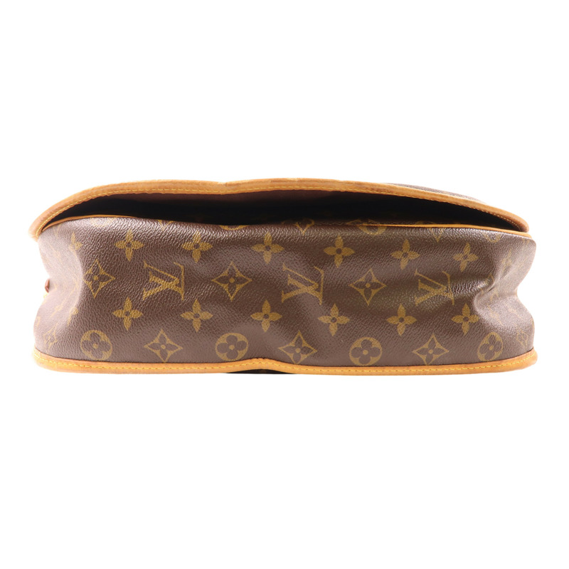 棕色 原花 帆布 Menilmontant MM 肩背包【LOUIS VUITTON LV 路易威登】 M40473-3