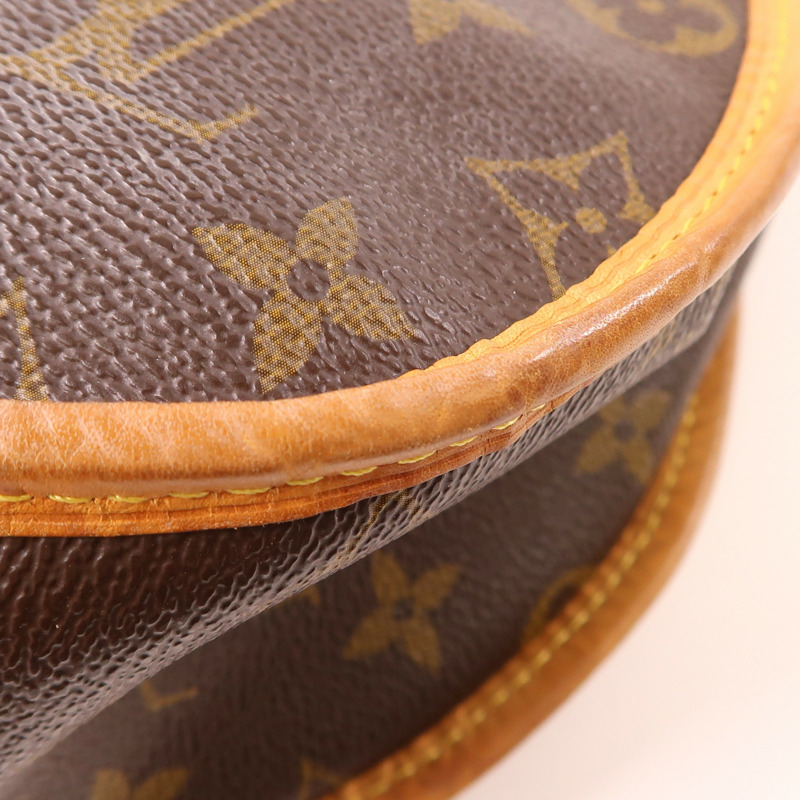 棕色 原花 帆布 Menilmontant MM 肩背包【LOUIS VUITTON LV 路易威登】 M40473-10
