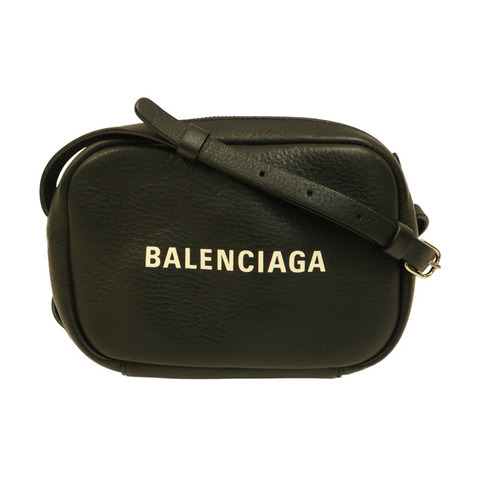黑色 牛皮 Everyday 相機包 肩背包【BALENCIAGA 巴黎世家】 489809/568008