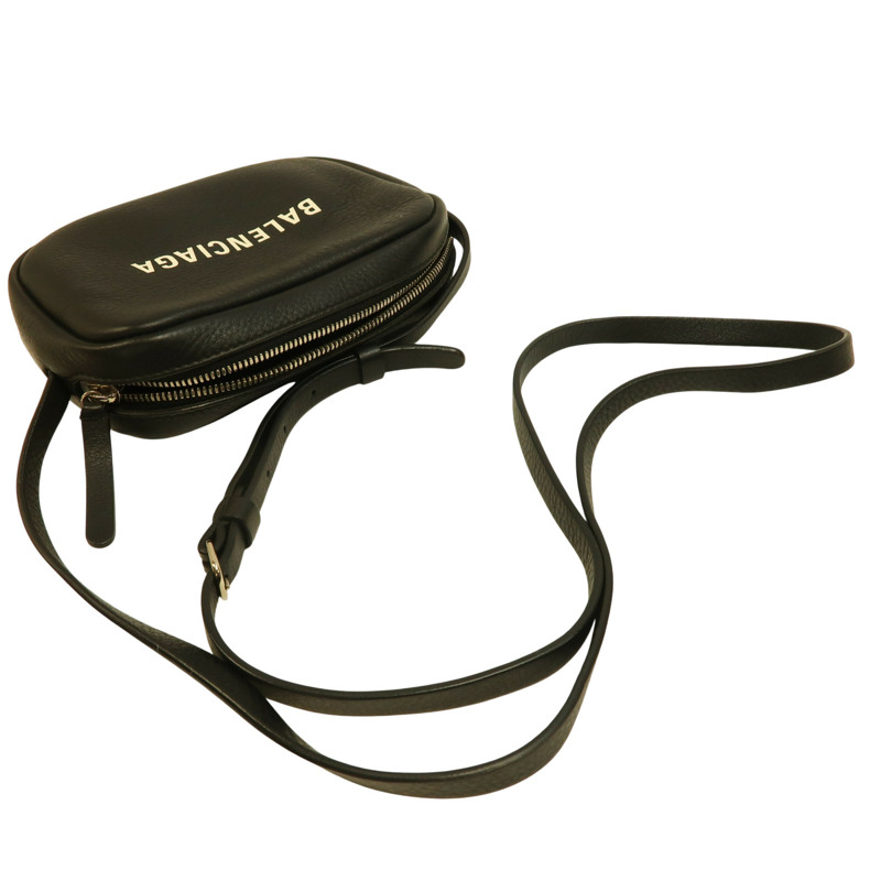 黑色 牛皮 Everyday 相機包 肩背包【BALENCIAGA 巴黎世家】 489809/568008-7