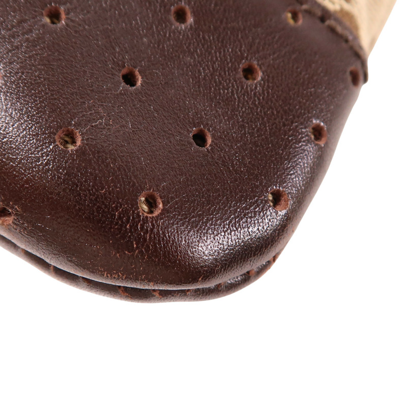 烏木色 緹花帆布 肩背包【GUCCI 古馳】 145857/2125-10