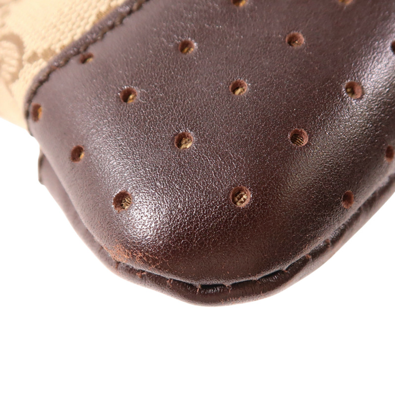 烏木色 緹花帆布 肩背包【GUCCI 古馳】 145857/2125-11