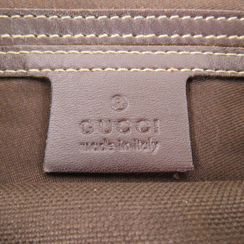 烏木色 GG Supreme帆布 肩背包【GUCCI 古馳】 201446/213048-5