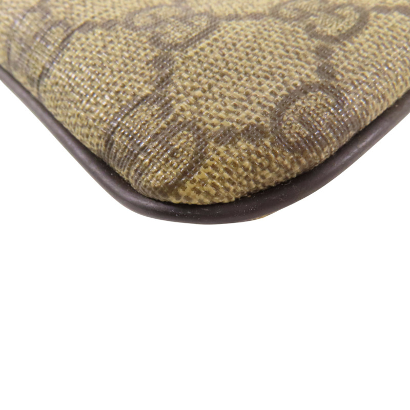 烏木色 GG Supreme帆布 肩背包【GUCCI 古馳】 201446/213048-11