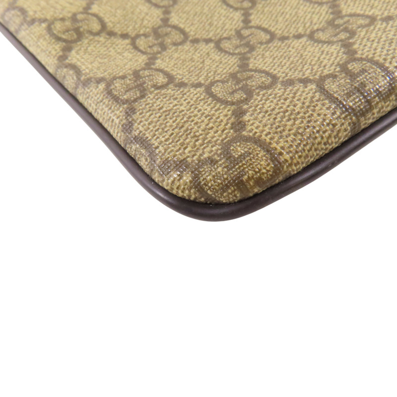 烏木色 GG Supreme帆布 肩背包【GUCCI 古馳】 201446/213048-12