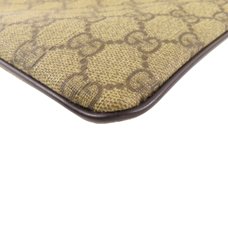 烏木色 GG Supreme帆布 肩背包【GUCCI 古馳】 201446/213048-14