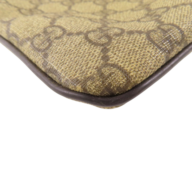 烏木色 GG Supreme帆布 肩背包【GUCCI 古馳】 201446/213048-15