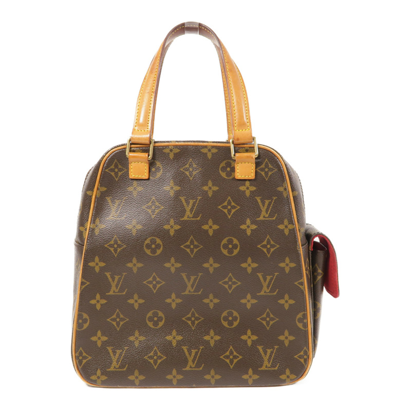 棕色 原花 帆布 Excentri-Cite 手提包【LOUIS VUITTON LV 路易威登】 M51161-1