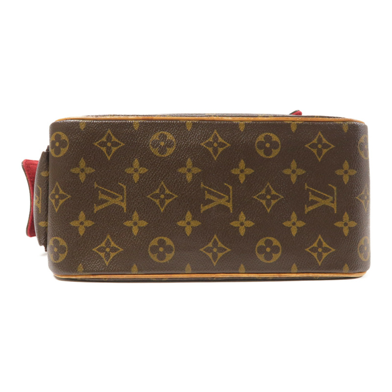 棕色 原花 帆布 Excentri-Cite 手提包【LOUIS VUITTON LV 路易威登】 M51161-3