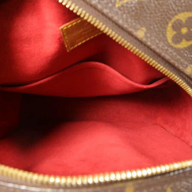 棕色 原花 帆布 Excentri-Cite 手提包【LOUIS VUITTON LV 路易威登】 M51161-4