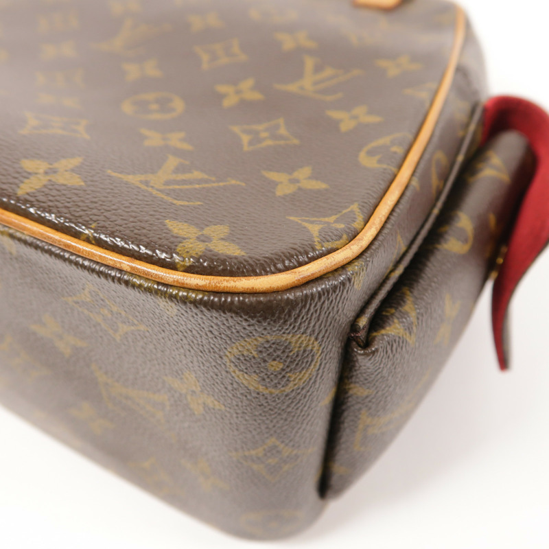 棕色 原花 帆布 Excentri-Cite 手提包【LOUIS VUITTON LV 路易威登】 M51161-10