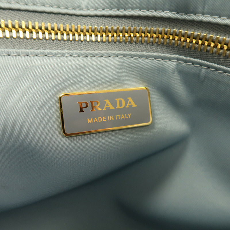 黑色 尼龍帆布 Etiquette 兩用包【PRADA 普拉達】 1BD088-5