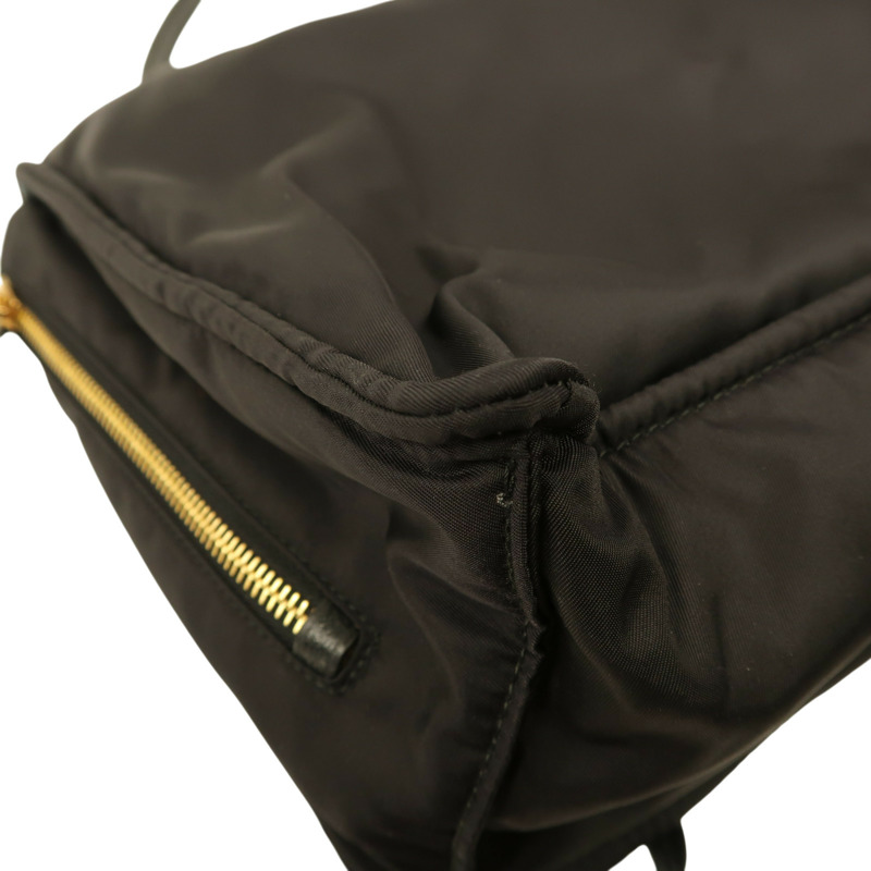 黑色 尼龍帆布 Etiquette 兩用包【PRADA 普拉達】 1BD088-9