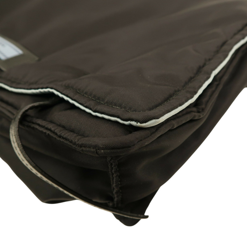 黑色 尼龍帆布 Etiquette 兩用包【PRADA 普拉達】 1BD088-11