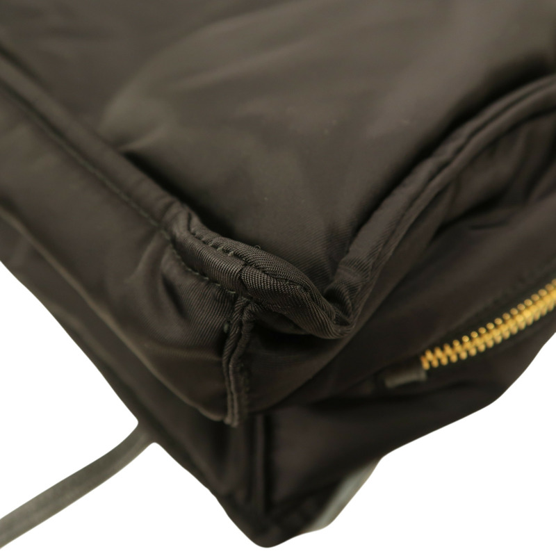 黑色 尼龍帆布 Etiquette 兩用包【PRADA 普拉達】 1BD088-12