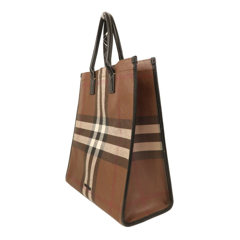 棕色 經典格紋 Slim Vertical Denny 两用包【BURBERRY 巴寶莉】-2