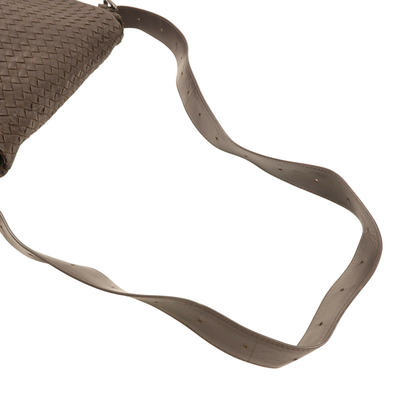 棕色 牛皮編織 肩背包【BOTTEGA VENETA BV 寶緹嘉】-7