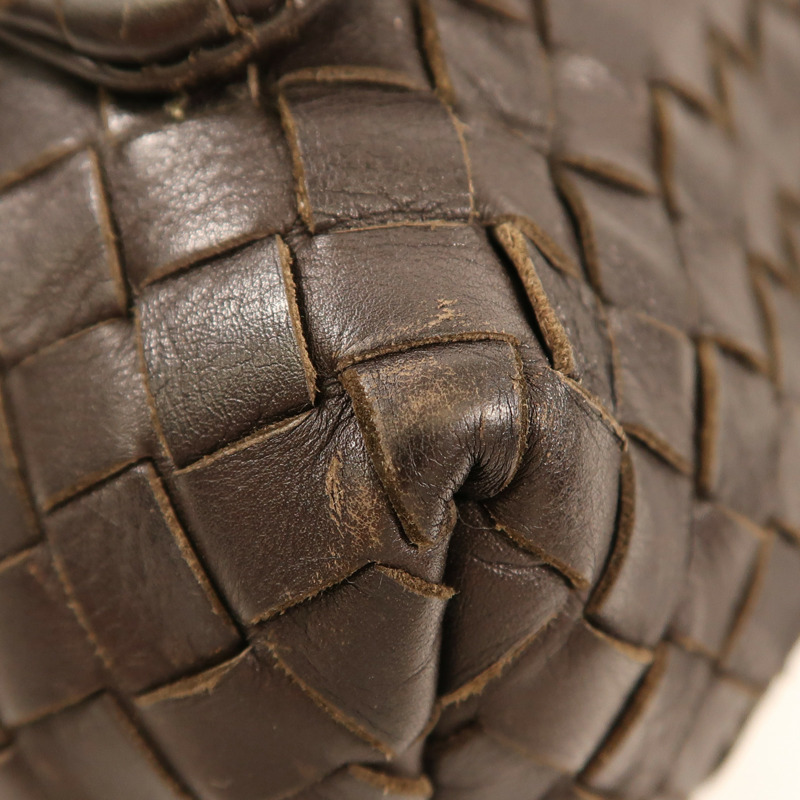 棕色 牛皮編織 肩背包【BOTTEGA VENETA BV 寶緹嘉】-8