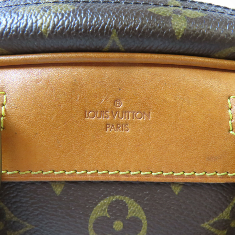 棕色 原花帆布 Trouville 手提包【LOUIS VUITTON LV 路易威登】 M42228-10