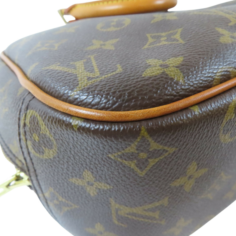 棕色 原花帆布 Trouville 手提包【LOUIS VUITTON LV 路易威登】 M42228-14