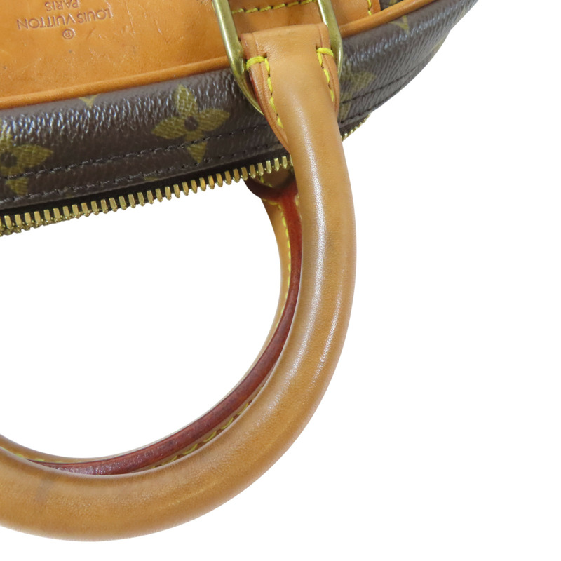 棕色 原花帆布 Trouville 手提包【LOUIS VUITTON LV 路易威登】 M42228-17