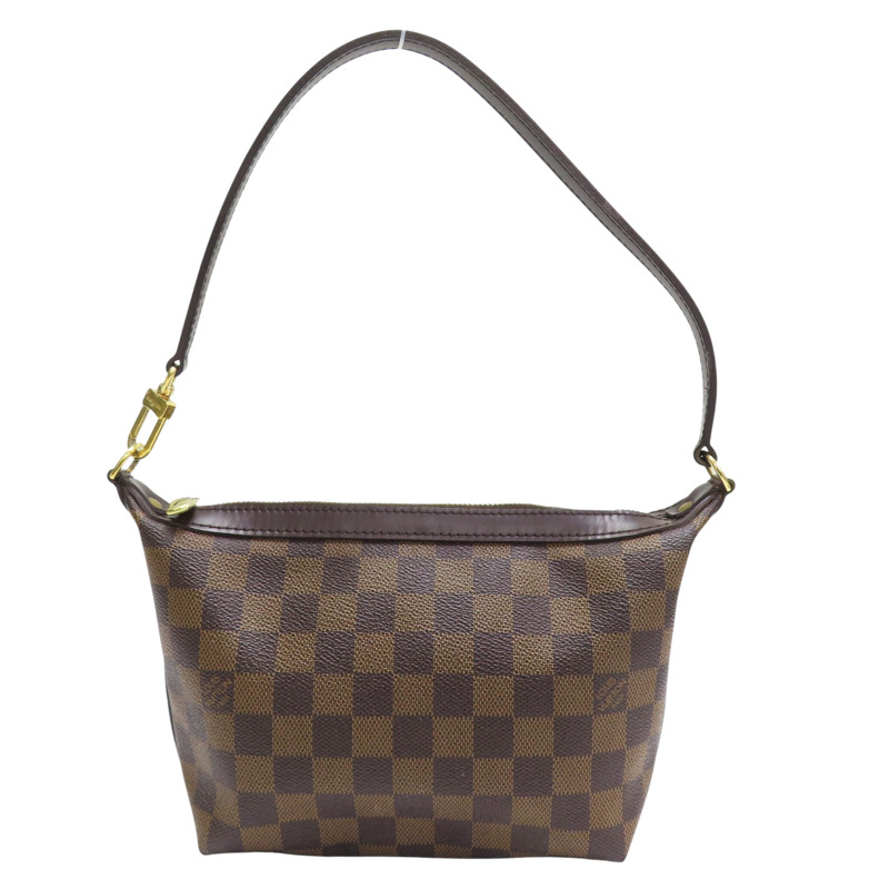 棕色 棋盤格帆布 Illovo PM 肩背包【LOUIS VUITTON LV 路易威登】 N51996-0