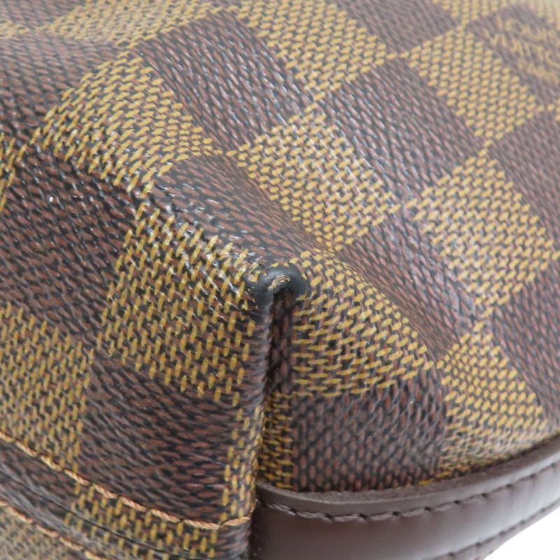 棕色 棋盤格帆布 Illovo PM 肩背包【LOUIS VUITTON LV 路易威登】 N51996-9
