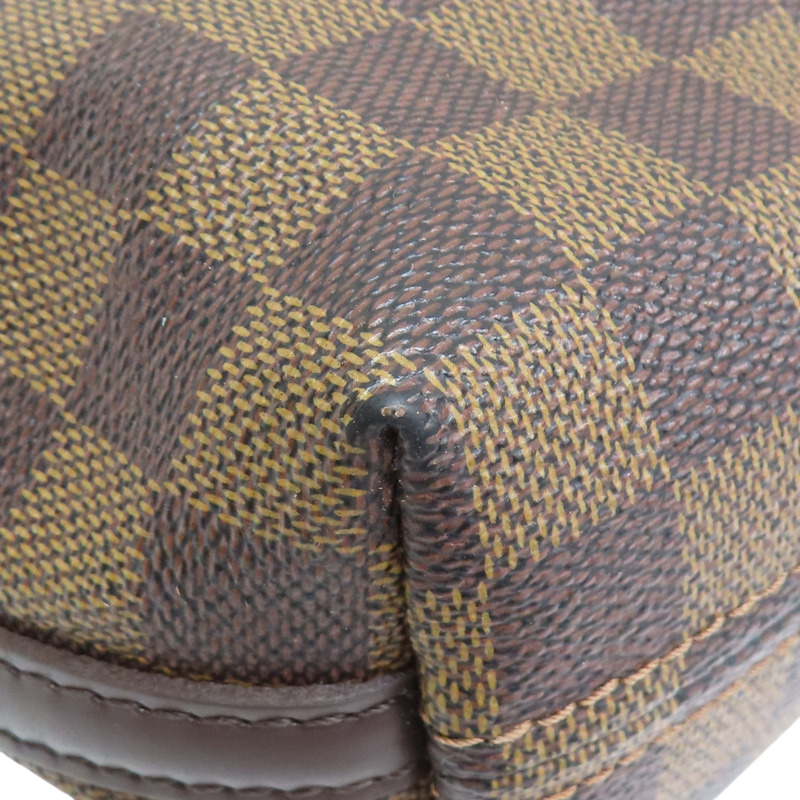 棕色 棋盤格帆布 Illovo PM 肩背包【LOUIS VUITTON LV 路易威登】 N51996-10