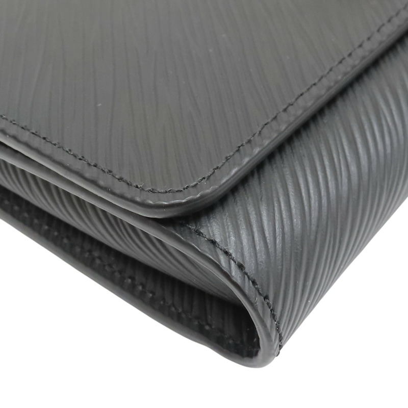 黑色 EPI水波紋 肩背包【LOUIS VUITTON LV 路易威登】 M62038-9