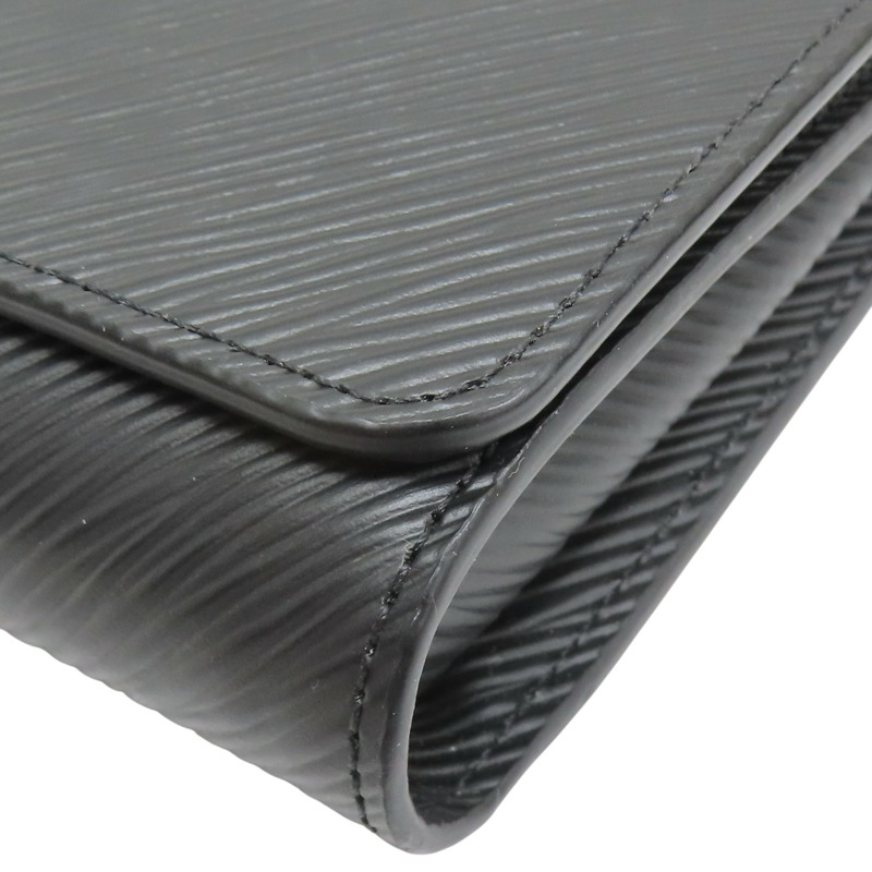 黑色 EPI水波紋 肩背包【LOUIS VUITTON LV 路易威登】 M62038-10