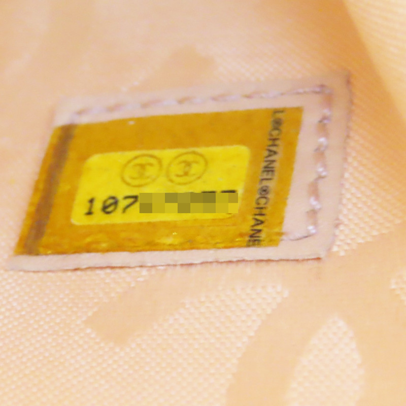 粉色 籐編織 手提包 金釦【CHANEL 香奈兒】-10